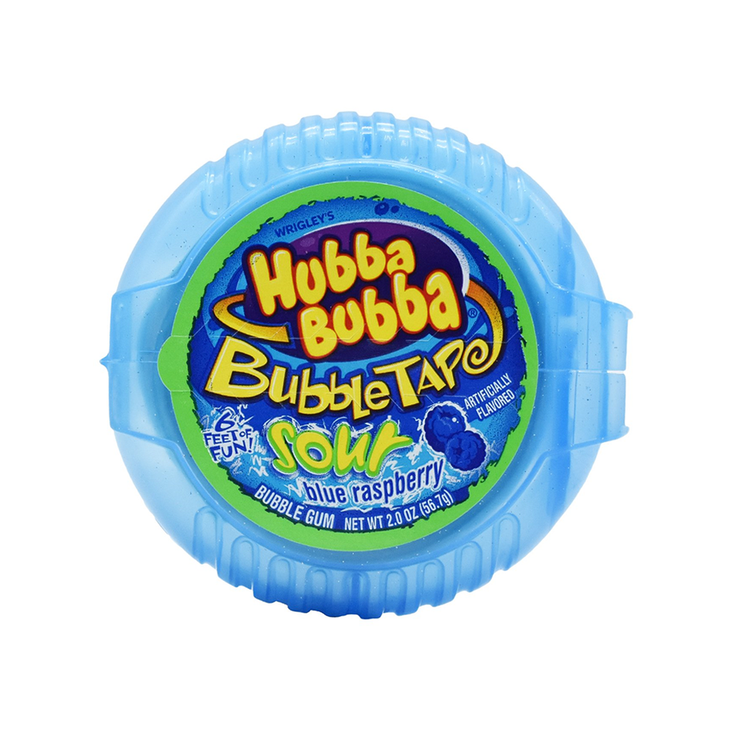Hubba Bubba Sours - Blue Raspberry Tape
