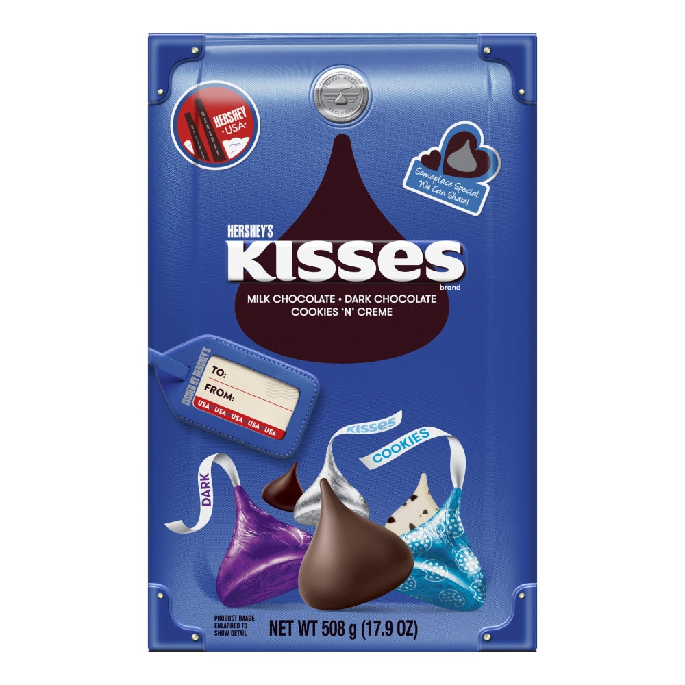 Hershey's Kisses Mixed Box - Chocolate 508g Duty Free
