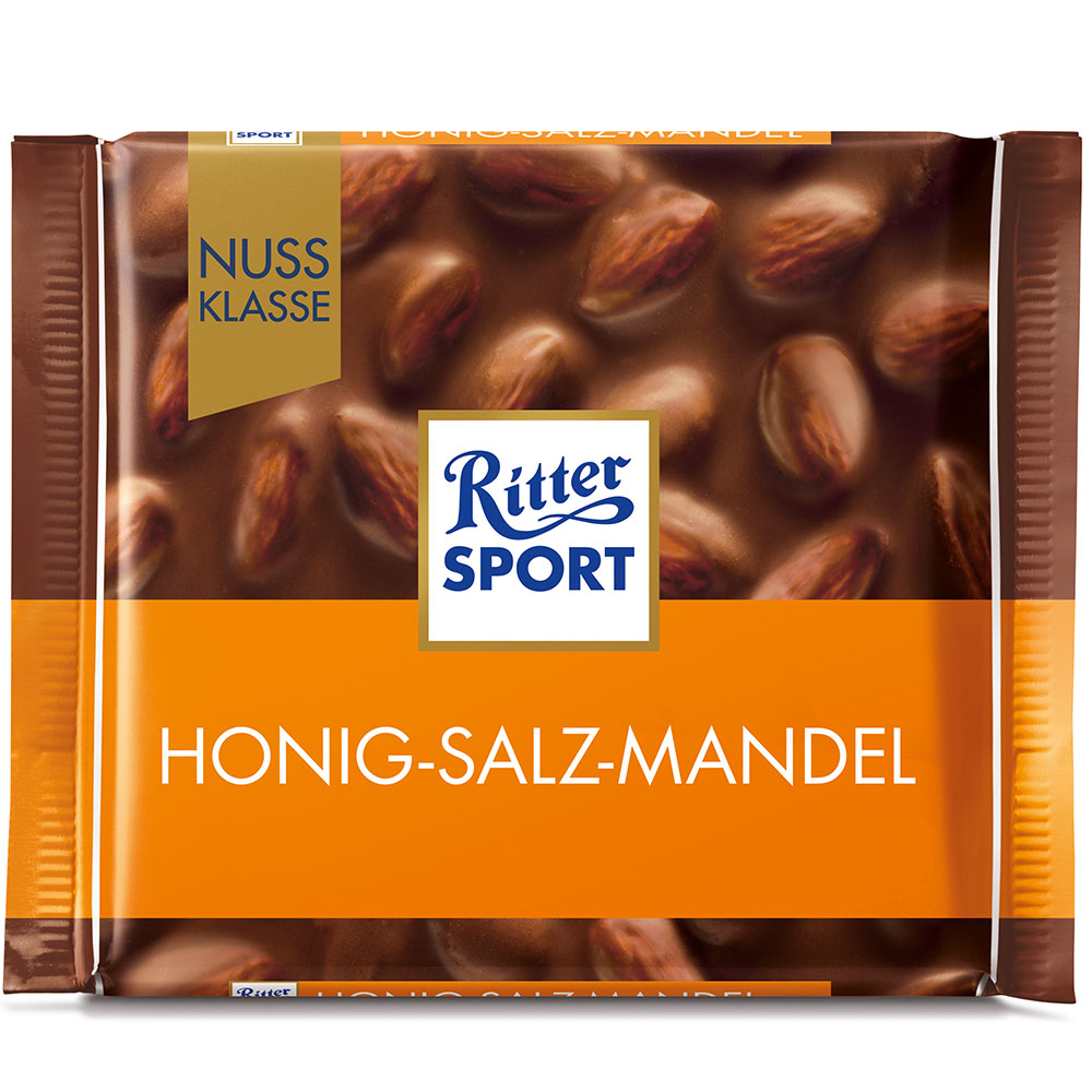 Ritter Sport - Honey Salted Almonds